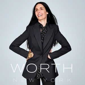 Worth New York black Long length blazer Size 6